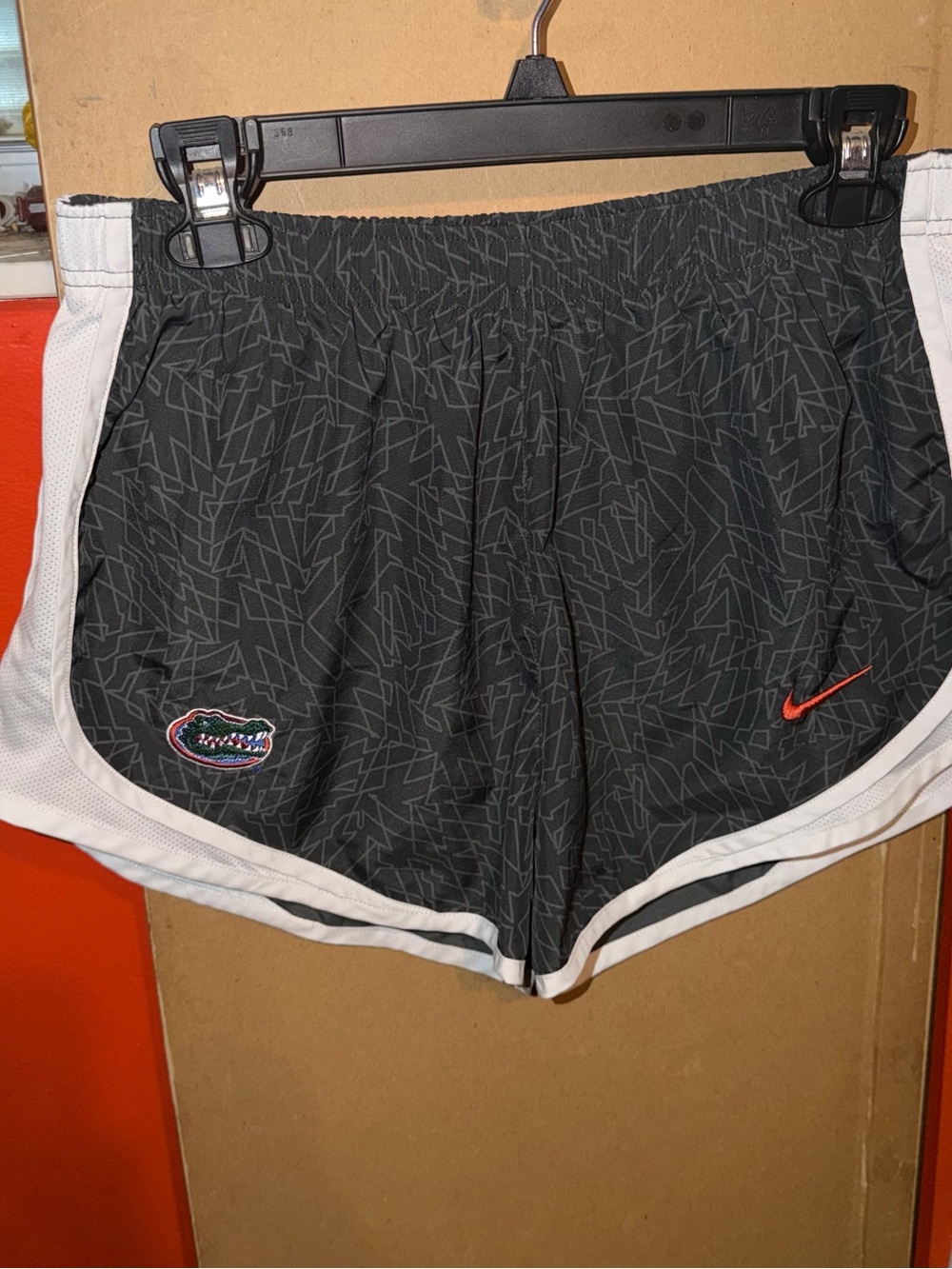 Nike Gators Black Athletic Shorts with White Panels
